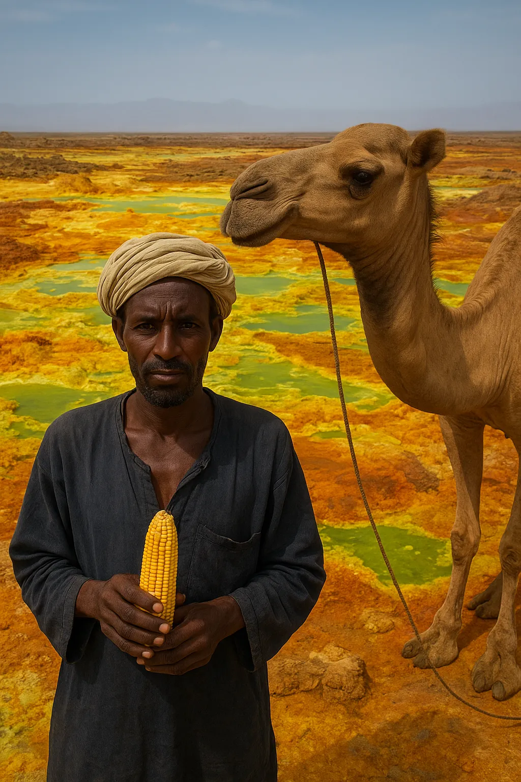 DÜNYANIN İNSAN YAŞAYAN EN SICAK YERİ: DALLOL (ETİYOPYA)