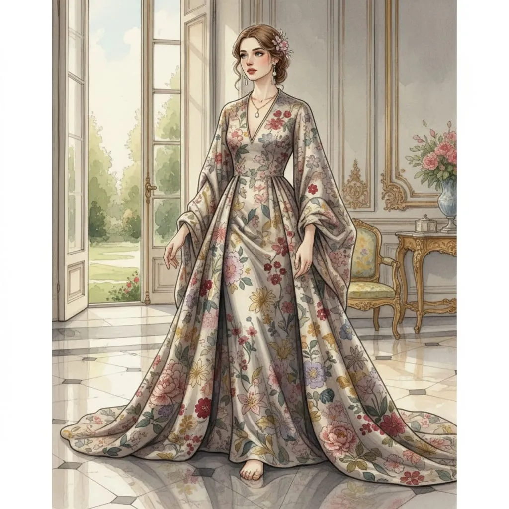 ÇİÇEKLİ SESSİZ LÜKS