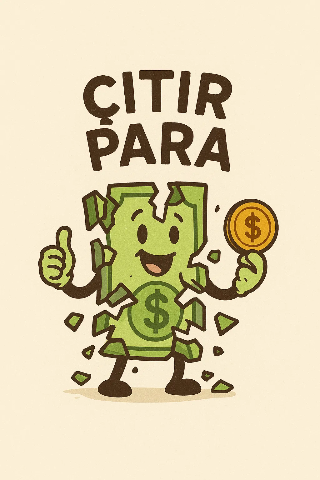 Kısa Orta Uzun Çıtır Para