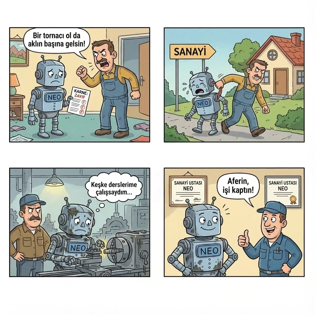 Neo Sanayiye gidiyor.